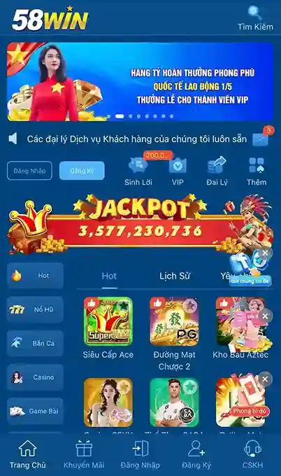 Tải App-Tải ứng dụng 58WIN cho Android và iOS