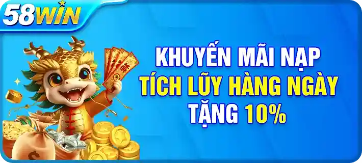 Khuyến mãi chào mừng thành viên mới 58WIN